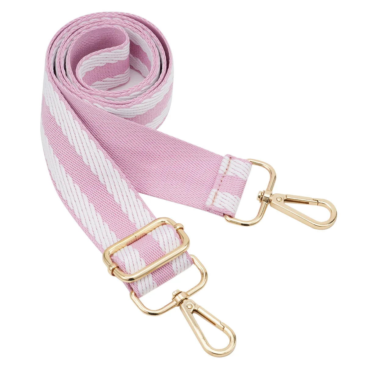 Wide Shoulder Strap Adjustable Replacement Belt Guitar Style Crossbody Bag Handbag Strap Multicolor Canvas Straps（Wide:1.4in，Long:49.2in）