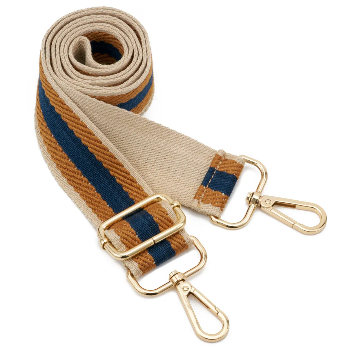 Wide Shoulder Strap Adjustable Replacement Belt Guitar Style Crossbody Bag Handbag Strap Multicolor Canvas Straps（Wide:1.4in，Long:49.2in）