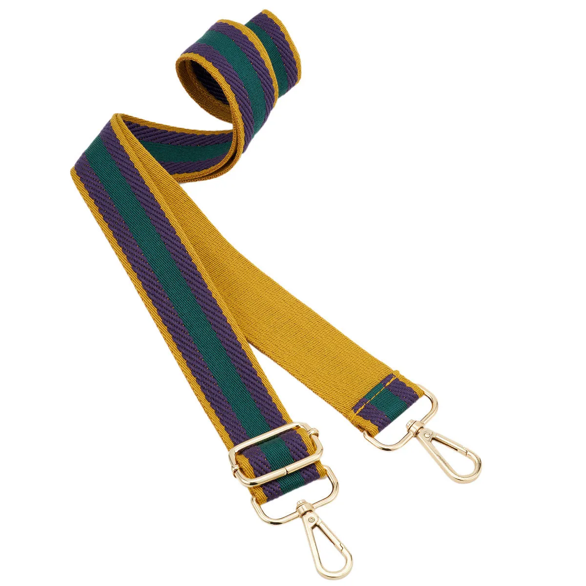 Wide Shoulder Strap Adjustable Replacement Belt Guitar Style Crossbody Bag Handbag Strap Multicolor Canvas Straps（Wide:1.4in，Long:49.2in）