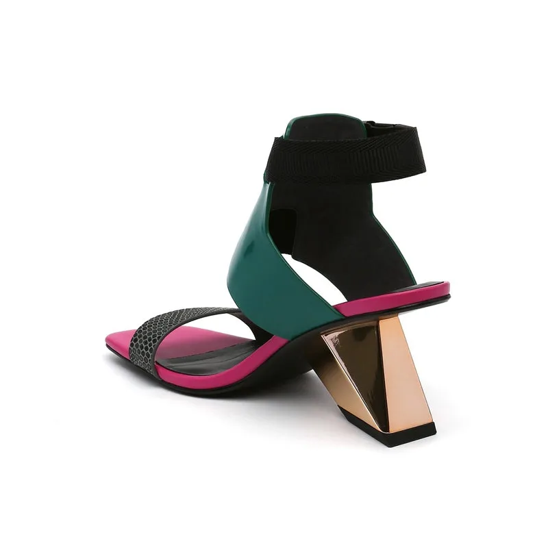 Women Sandals Genuine Leather