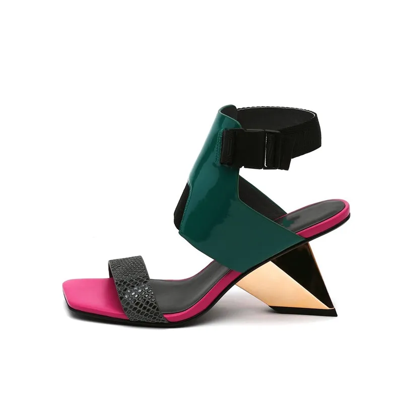 Women Sandals Genuine Leather