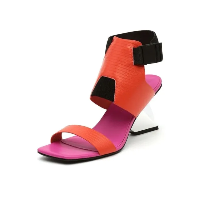 Women Sandals Genuine Leather