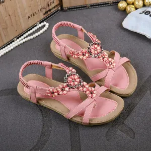women sandals gladiator sandals women shoes Bohemia flat shoes sandalias mujer ladies shoes flip flops DT239