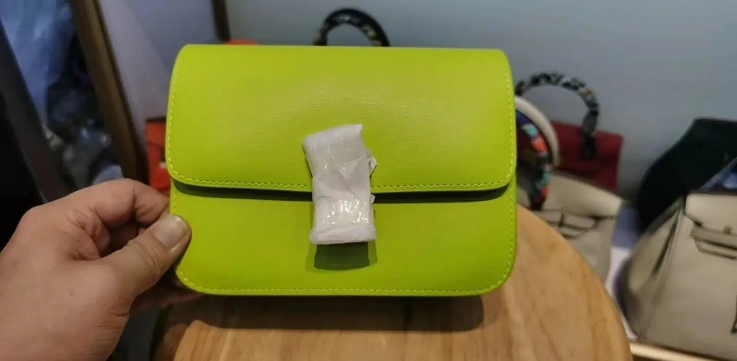 Women’s Genuine Leather Shoulder Bag Trend Brand Small Square Bags Luxury Designer Handbag Fashion Messenger BagsTofu Bags