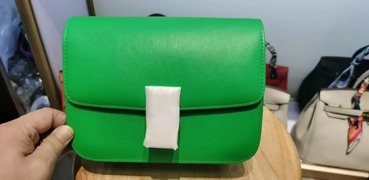 Women’s Genuine Leather Shoulder Bag Trend Brand Small Square Bags Luxury Designer Handbag Fashion Messenger BagsTofu Bags