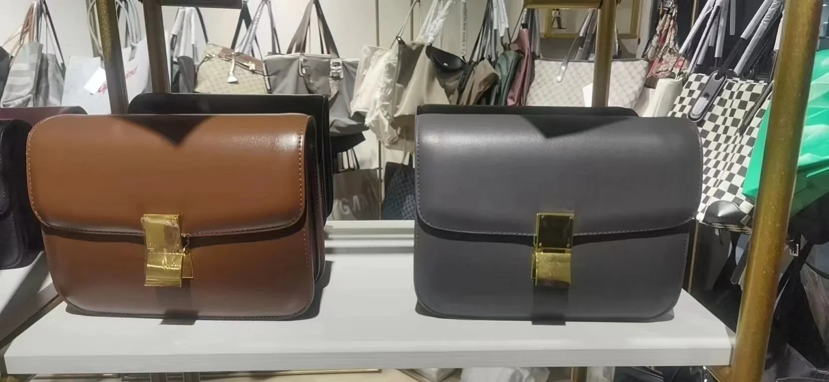 Women’s Genuine Leather Shoulder Bag Trend Brand Small Square Bags Luxury Designer Handbag Fashion Messenger BagsTofu Bags