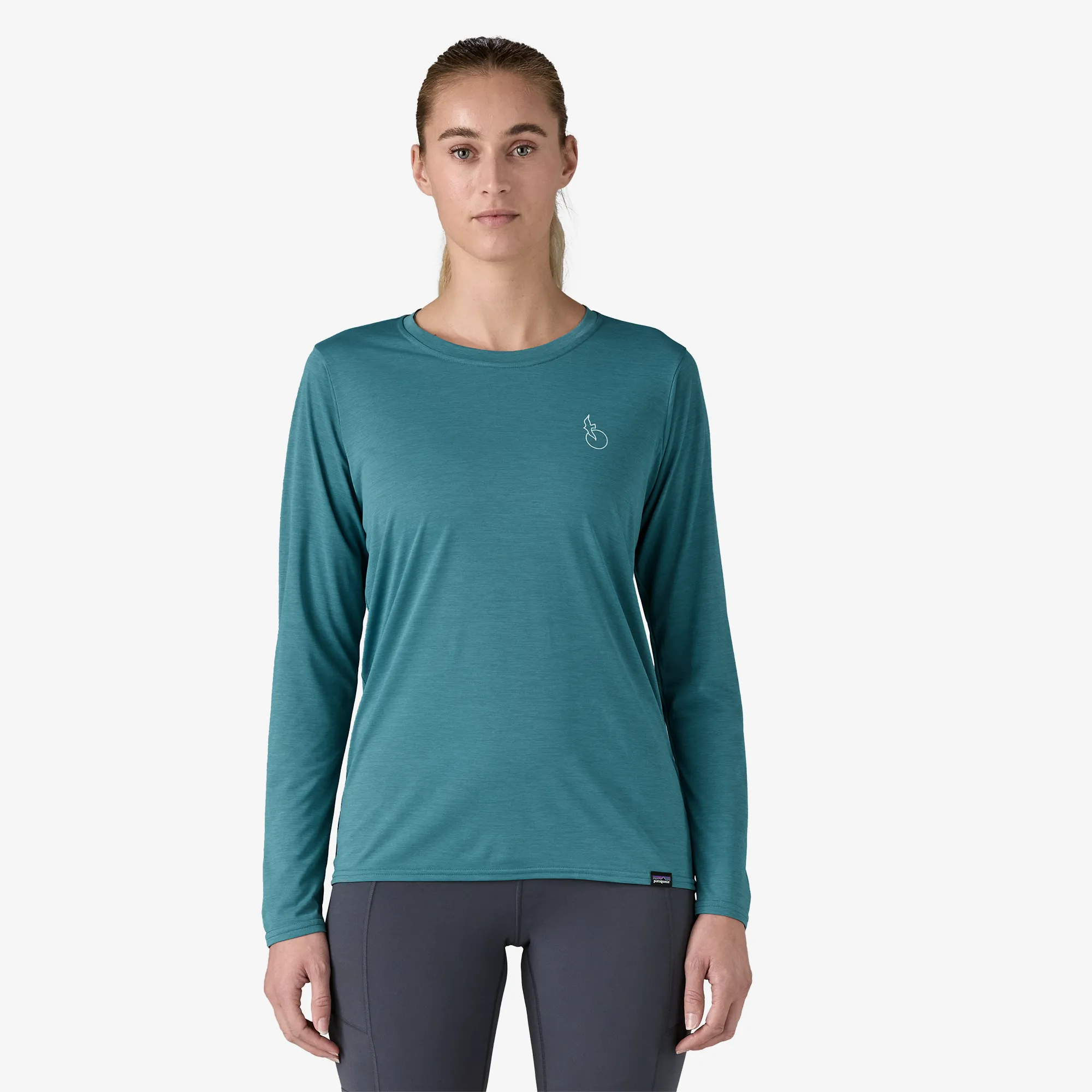 Women's Long-Sleeved Capilene® Cool Daily Graphic Shirt - Waters