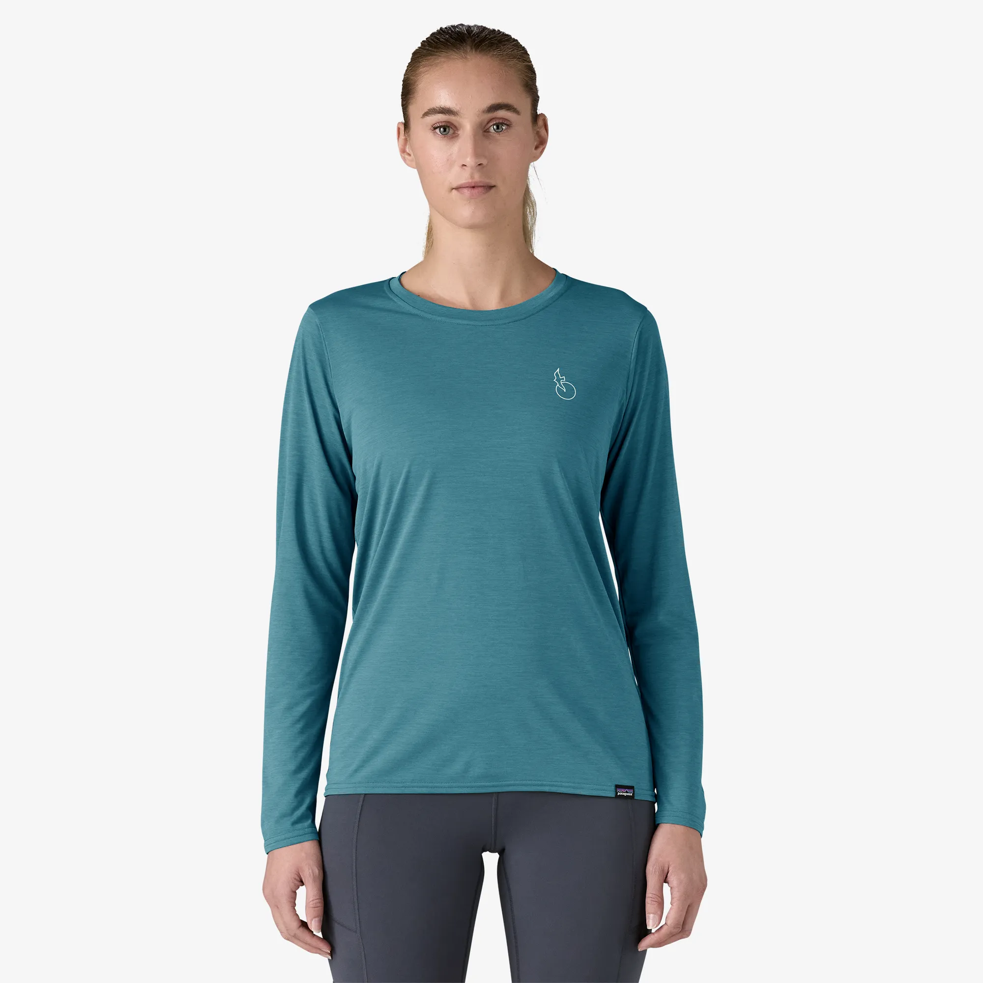 Women's Long-Sleeved Capilene® Cool Daily Graphic Shirt - Waters