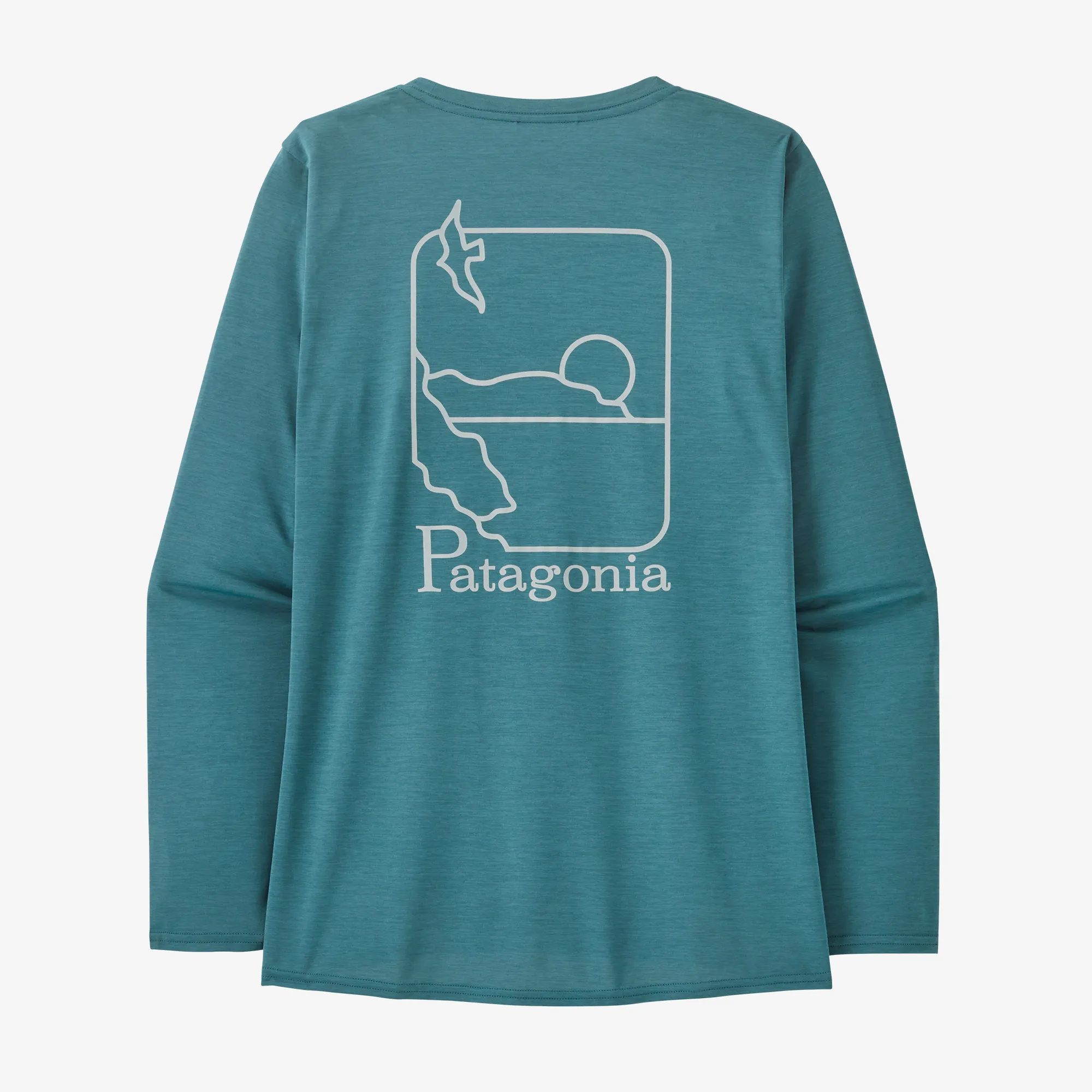 Women's Long-Sleeved Capilene® Cool Daily Graphic Shirt - Waters