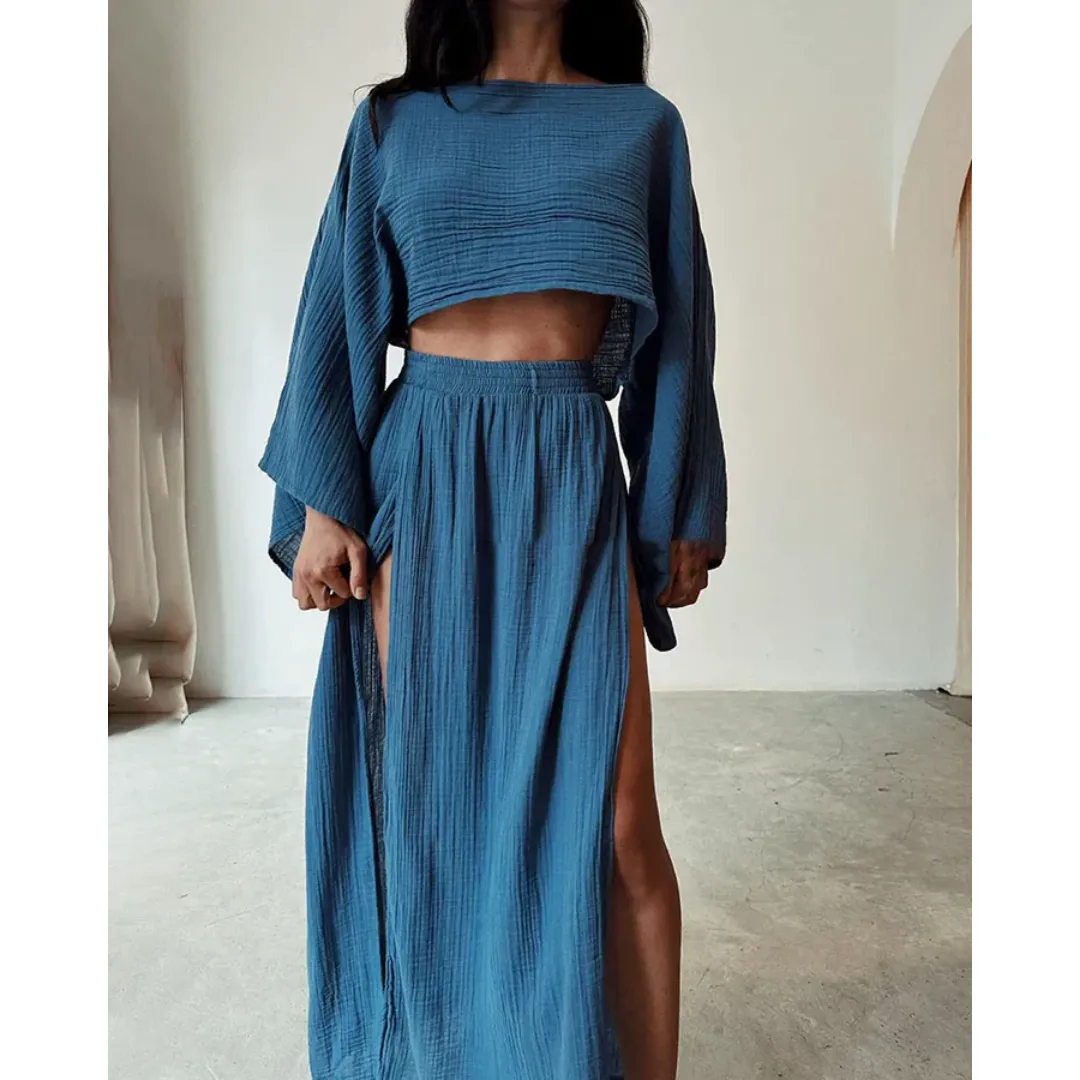 Women's Summer Beach Two Piece Set | Coord