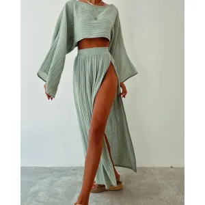 Women's Summer Beach Two Piece Set | Coord