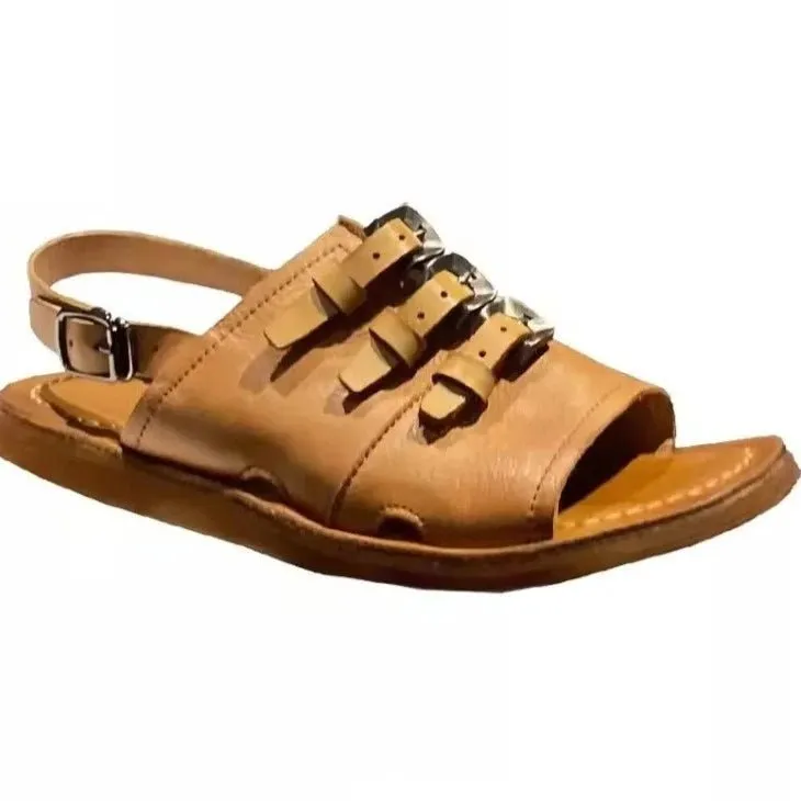 Women's Versatile Vintage Open Toe Gladiator Sandals