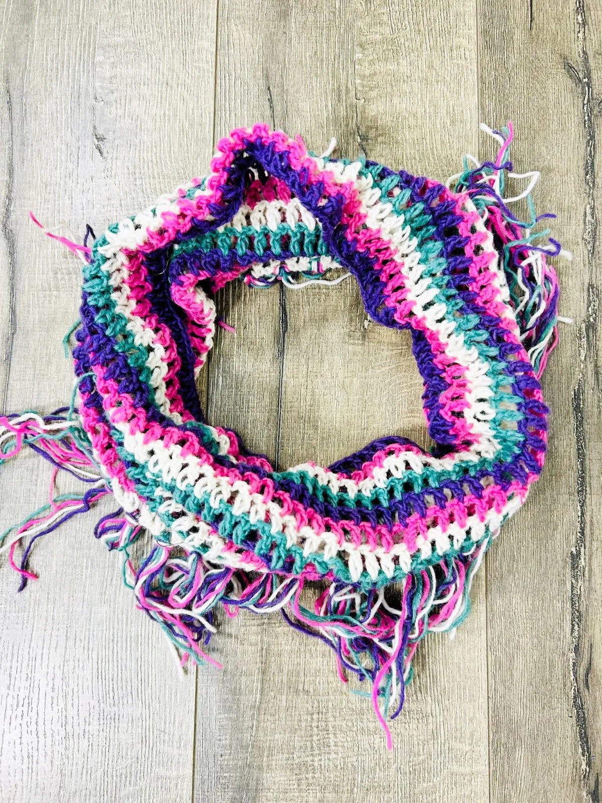 Wool Crochet Snood