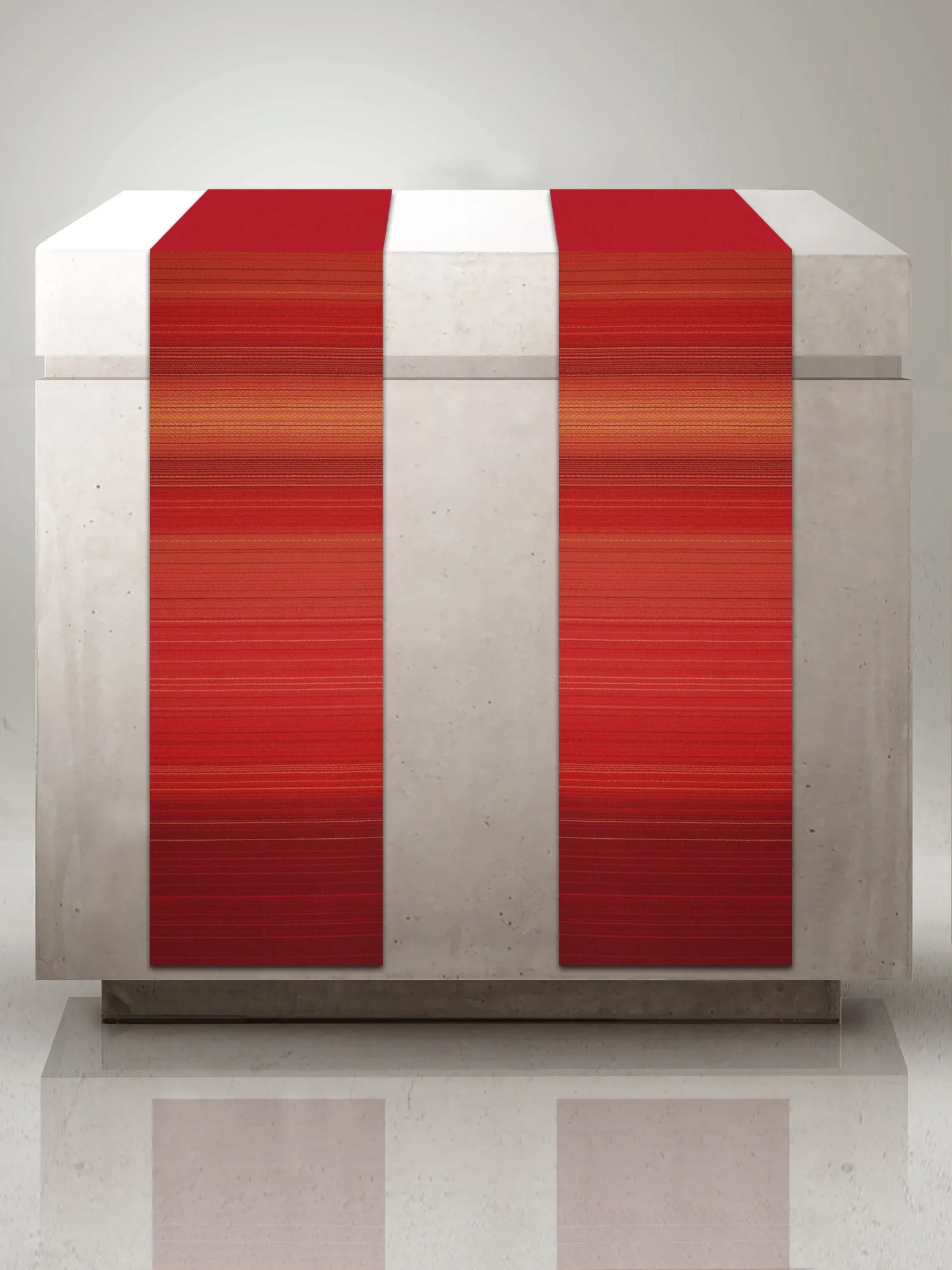 Woven Red Altar Scarves