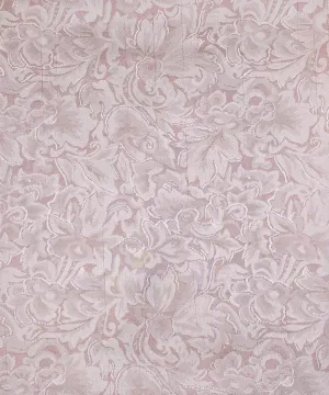 Wyoming Traders Blush Baroque Silk Wild Rag
