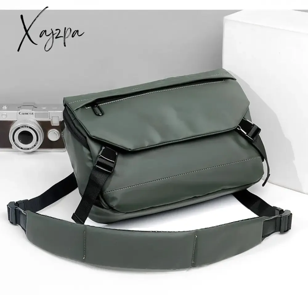 Xajzpa - Fashion Men Shoulder Crossbody Bag Nylon Cloth Messenger Bags for Man 2023 Male Designer Handbags Sports Travel Cross Satchel