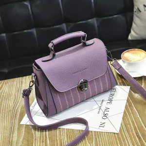 YINGPEI Brand Women PU leather Shoulder student Messenger Bag